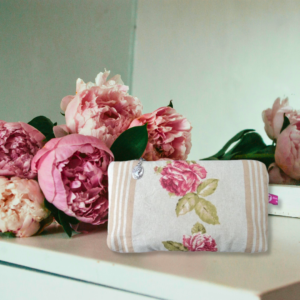 👜 Pochette Artisanale · Roses Anciennes