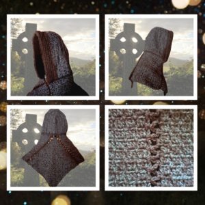 🧶 Capuche Skjoldehamn · Azur des Brumes