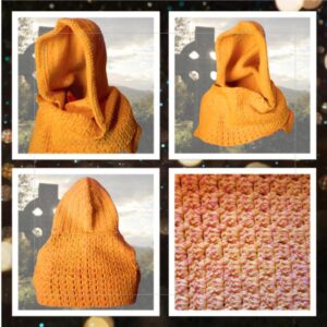 🧶 Écharpe-capuche crochet · Auréa